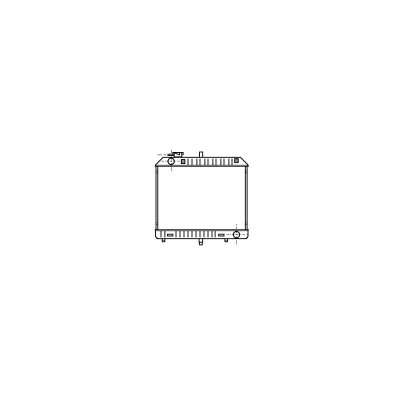 VAN WEZEL Radiateur refroidissement du moteur 30002127 International Radiators