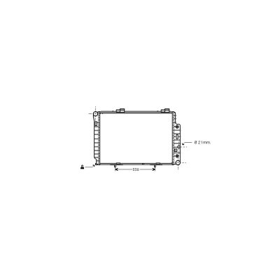 VAN WEZEL Radiateur refroidissement du moteur 30002174 International Radiators