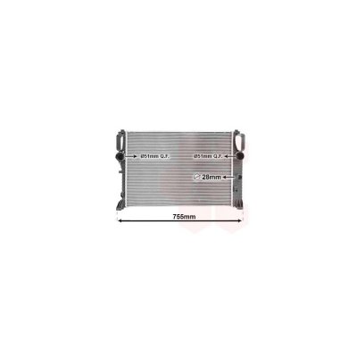 VAN WEZEL Radiateur refroidissement du moteur 30002394 International Radiators