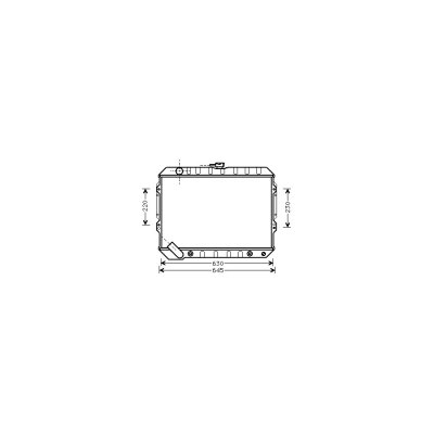 VAN WEZEL Radiateur refroidissement du moteur 32002089 International Radiators