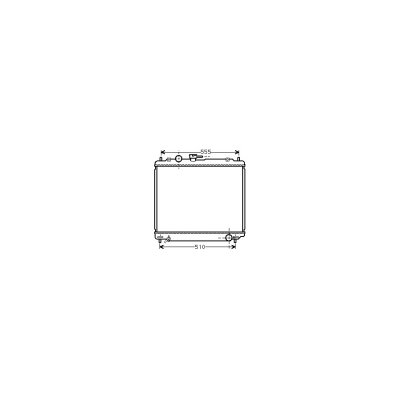 INTERNATIONAL RADIATORS Radiateur refroidissement du moteur 32002109 
