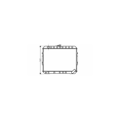 INTERNATIONAL RADIATORS Radiateur refroidissement du moteur 32002187 