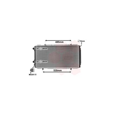 VAN WEZEL Radiateur refroidissement du moteur 40002146 International Radiators