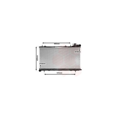 VAN WEZEL Radiateur refroidissement du moteur 51002045 International Radiators