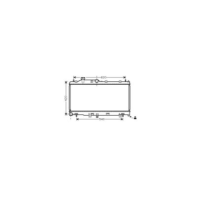 VAN WEZEL Radiateur refroidissement du moteur 51002065 International Radiators