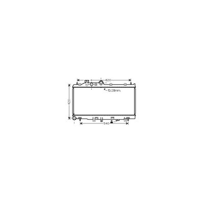 VAN WEZEL Radiateur refroidissement du moteur 51002079 International Radiators