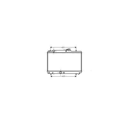 VAN WEZEL Radiateur refroidissement du moteur 52002035 International Radiators