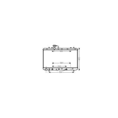 VAN WEZEL Radiateur refroidissement du moteur 52002085 International Radiators
