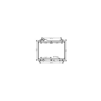 VAN WEZEL Radiateur refroidissement du moteur 52002100 International Radiators
