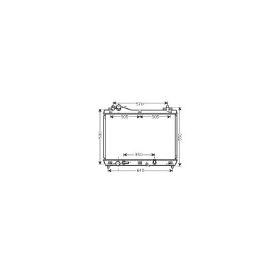 VAN WEZEL Radiateur refroidissement du moteur 52002105 International Radiators