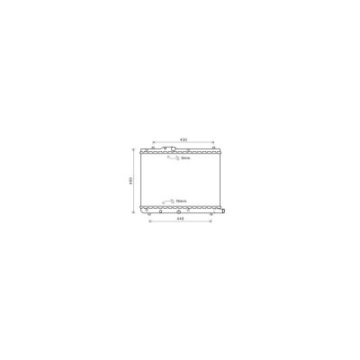 VAN WEZEL Radiateur refroidissement du moteur 52002122 International Radiators