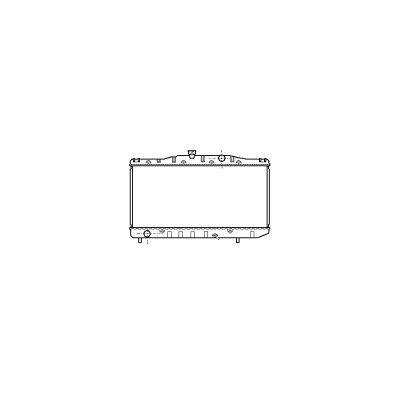 VAN WEZEL Radiateur refroidissement du moteur 53002061 International Radiators