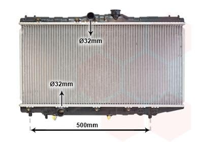 VAN WEZEL Radiateur refroidissement du moteur 53002123 International Radiators