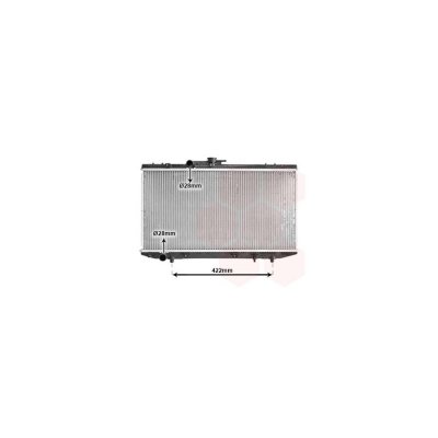 VAN WEZEL Radiateur refroidissement du moteur 53002150 International Radiators