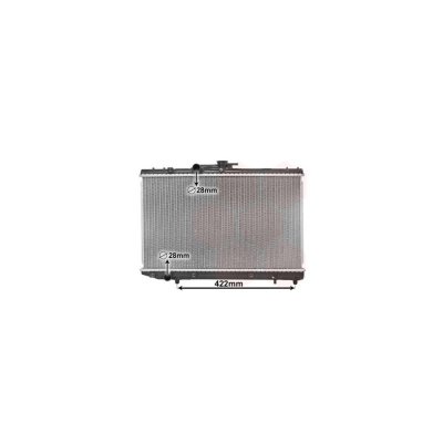 VAN WEZEL Radiateur refroidissement du moteur 53002227 International Radiators
