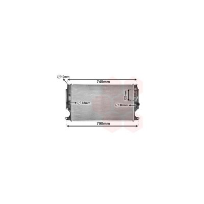 VAN WEZEL Radiateur refroidissement du moteur 53002704 International Radiators