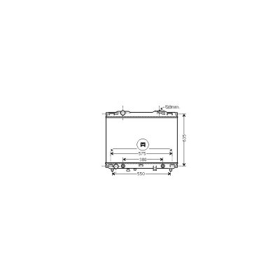 INTERNATIONAL RADIATORS Radiateur refroidissement du moteur 83002175 