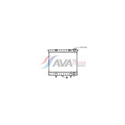 AVA DEUTSCHLAND GMBH Radiateur refroidissement du moteur AU2173 Ava Quality Cooling