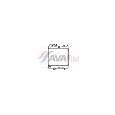 AVA QUALITY COOLING Radiateur refroidissement du moteur DN2130 