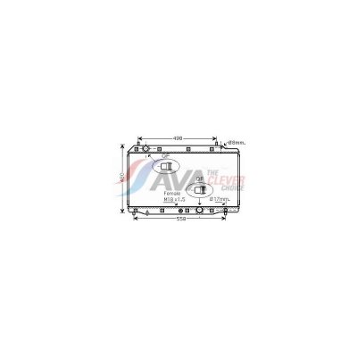 AVA DEUTSCHLAND GMBH Radiateur refroidissement du moteur HD2215 Ava Quality Cooling