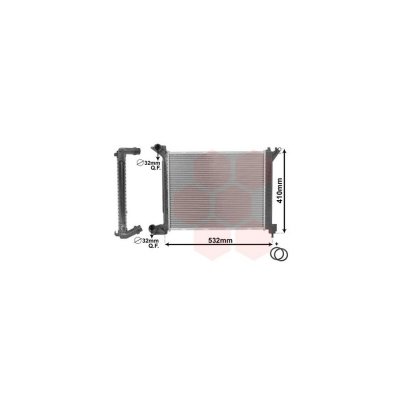 VAN WEZEL Radiateur, Refroidissement Du Moteur Mini Mini De 06/2003 &Agrave; 09/2006