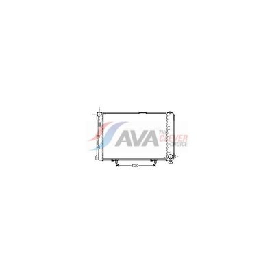 AVA QUALITY COOLING Radiateur refroidissement du moteur MS2067 