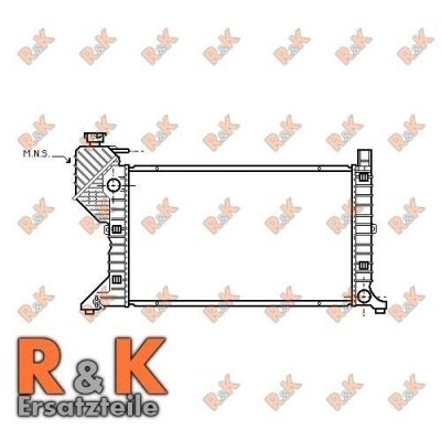 AVA DEUTSCHLAND GMBH Radiateur refroidissement du moteur MSA2183 Ava Quality Cooling