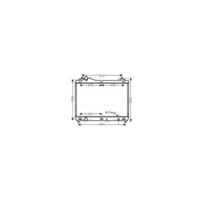 AVA DEUTSCHLAND GMBH Radiateur refroidissement du moteur SZ2100 Ava Quality Cooling