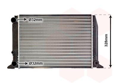 VAN WEZEL Radiateur refroidissement moteur  03002028 - R&eacute;f. 03002028
