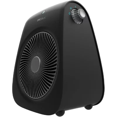 CECOTEC Radiateur soufflant 2000 W noir silencieux - Neuf