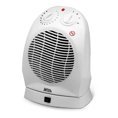WARM TECH Radiateur soufflant 2000w oscillant avec thermostat - 