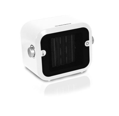 THOMSON Radiateur soufflant c&eacute;ramique design blanc  1500W