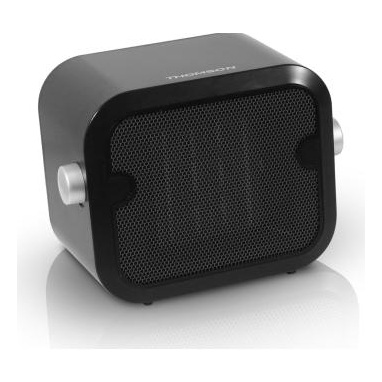 THOMSON Radiateur soufflant design 1500W c&eacute;ramique noir 