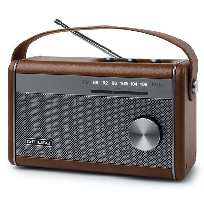 MUSE Radio Bluetooth  M098BR 10 W marron
