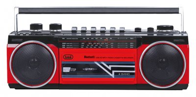 TREVI Radio-Cassette  RR501RD Rouge