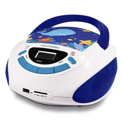 METRONIC Radio CD  Enfant - style Oc&eacute;an