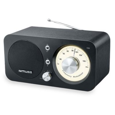 MUSE Radio classique bluetooth 5W - BT/AUX/USB 