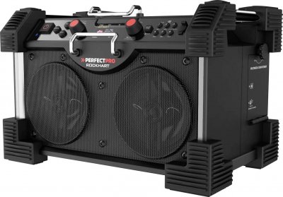PERFECTPRO Radio de chantier rockhart - 2 x 30 (60) w - Bluetooth, MP3, Aux in, fm, dab+ - Perfect Pro