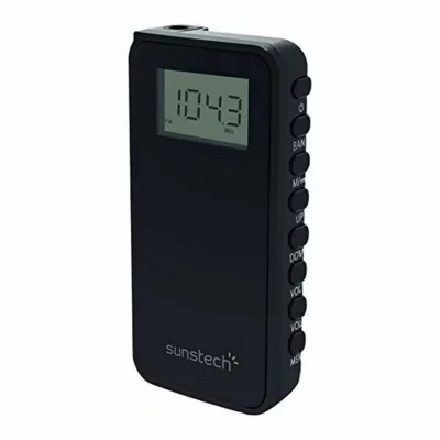 SUNSTECH Radio num&eacute;rique portable  RPD23BK Noir