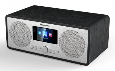PANASONIC Radio  RF-D40EG-K Noir et Aluminum Bross&eacute; 