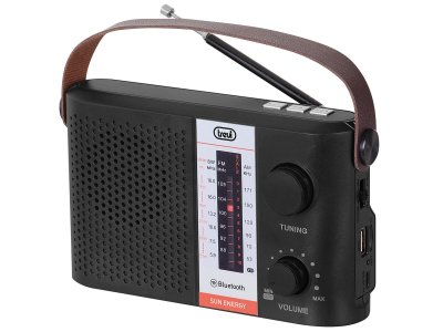Radio portable inter solaire ra 7f25 bt noire trevi