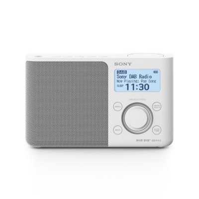 SONY Radio portable num&eacute;rique XDR-S61D blanc
