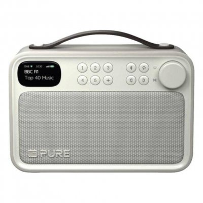 PURE Radio   Bloom - Votre radio portable avec Bluetooth, Beige
