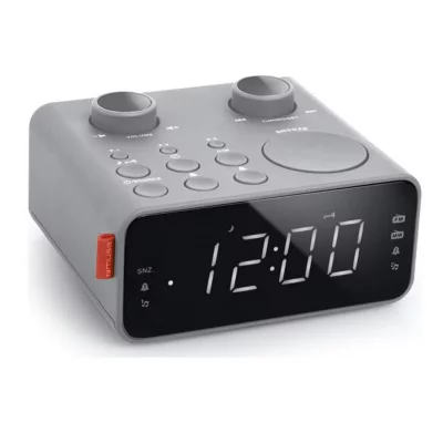 MUSE Radio-r&eacute;veil double alarme gris - M17LG - Fm-po - 