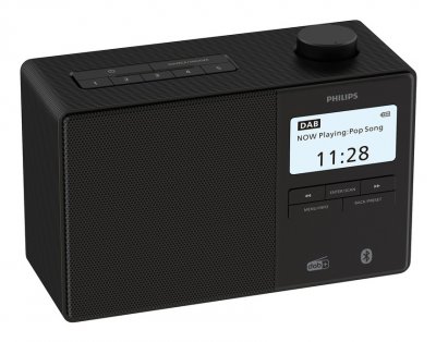 PHILIPS Radio-r&eacute;veil portable  TAR5600 FM DAB et DAB+ Noir