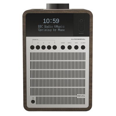GENERIQUE Radio-r&eacute;veil Revo SuperSignal Noyer/Alu
