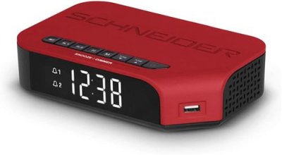 SCHNEIDER RADIO REVEIL  SC310ACLRED