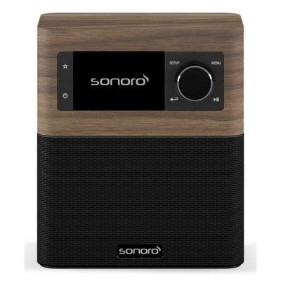 Radio Sonoro Stream Noyer et Noir