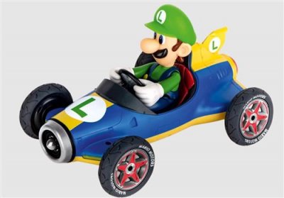 CARRERA Radiocommande Luigi Mach 8 Mario Kart 1/18e