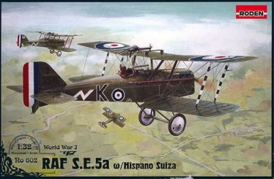  Raf S.e.5a W/hispano Suiza - 1:32e - Roden
